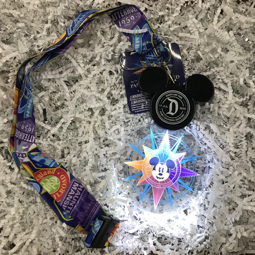 Lanyard - Disneyland Passport (Light Up)